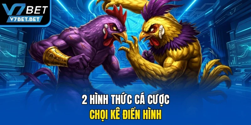 2 hình thức cá cược chọi kê điển hình